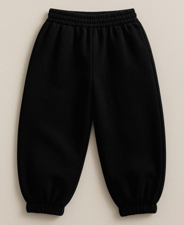 Mustad puhvis põlvpüksid meestele