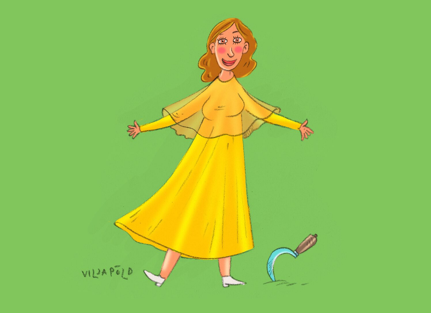 Pika varrukaga kleit